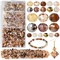 Faceted Rondelle Glass Beads for Jewelry Making AB Color 1000pcs Crystal Spacer Beads,Assorted Jewelry Beads for Bracelets Necklaces Accessories